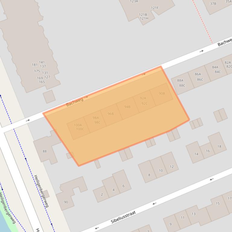 Kaart van postcodegebied 3816NL.