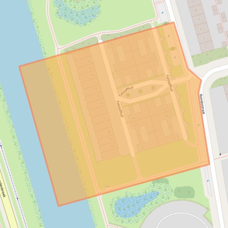 Kaart van postcodegebied 3816SX.