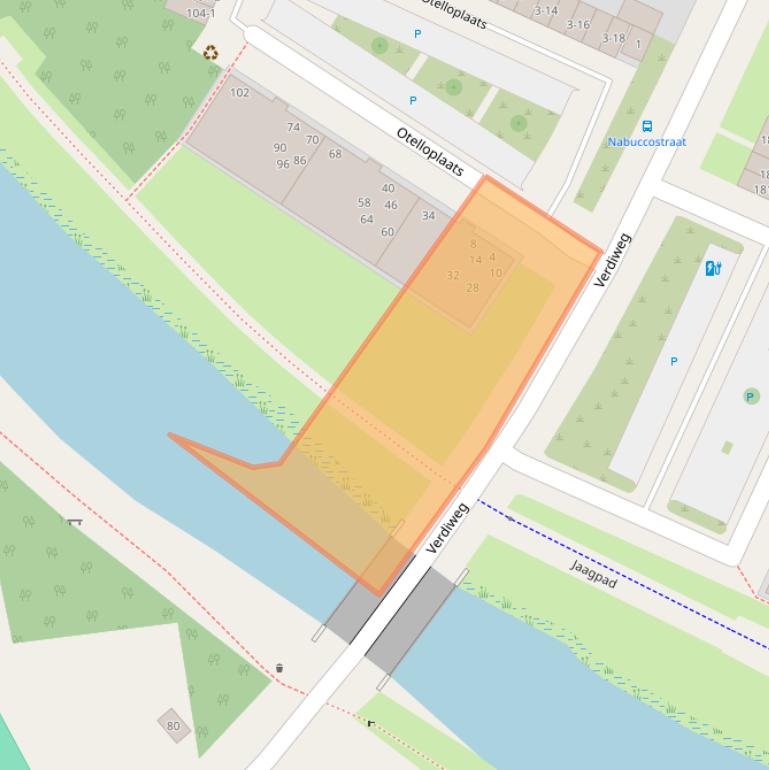 Kaart van postcodegebied 3816TT.