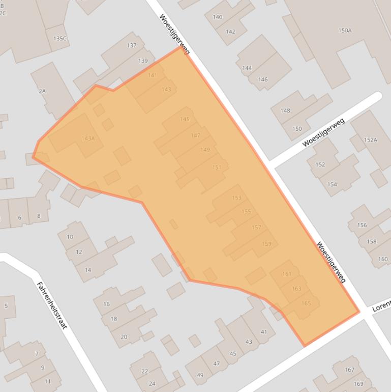 Kaart van postcodegebied 3817SG.