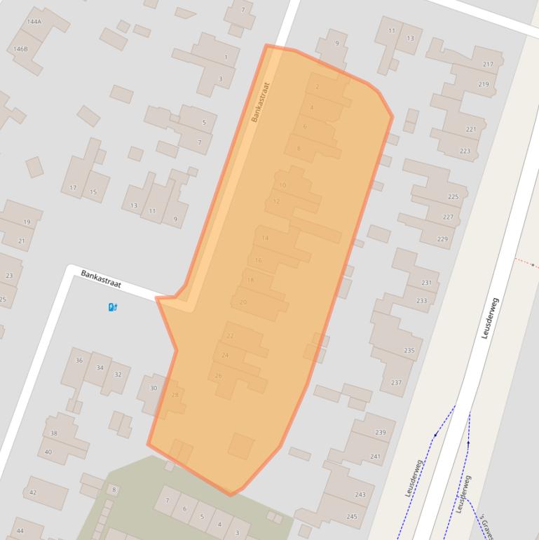 Kaart van postcodegebied 3818CH.