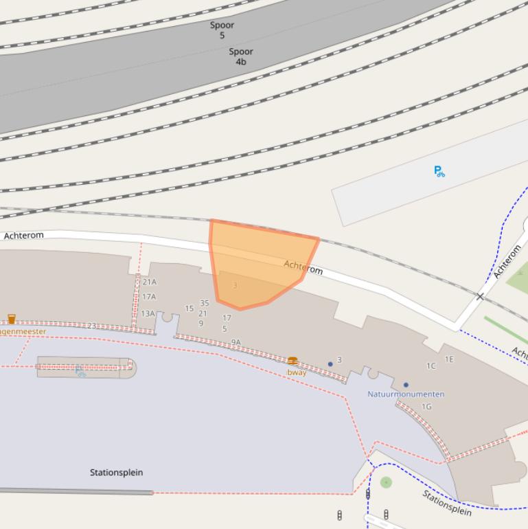 Kaart van postcodegebied 3818LL.