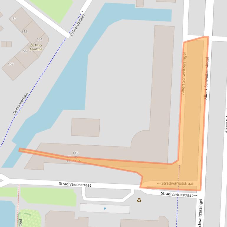 Kaart van postcodegebied 3822DL.