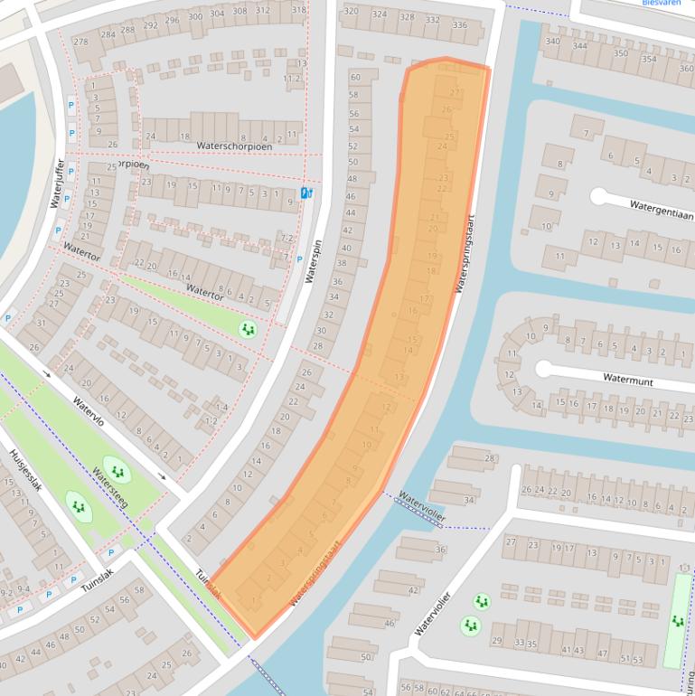 Kaart van postcodegebied 3824HE.