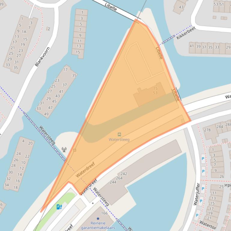 Kaart van postcodegebied 3824HX.