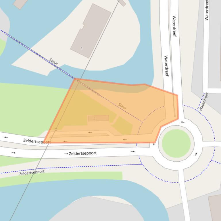 Kaart van postcodegebied 3824VR.