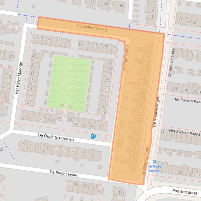 Kaart van postcodegebied 3824XC.