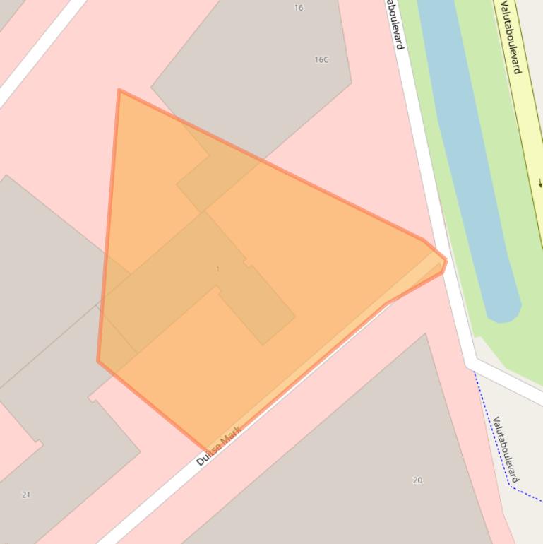 Kaart van postcodegebied 3825HC.