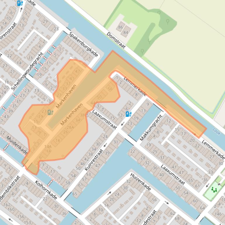 Kaart van postcodegebied 3826AC.