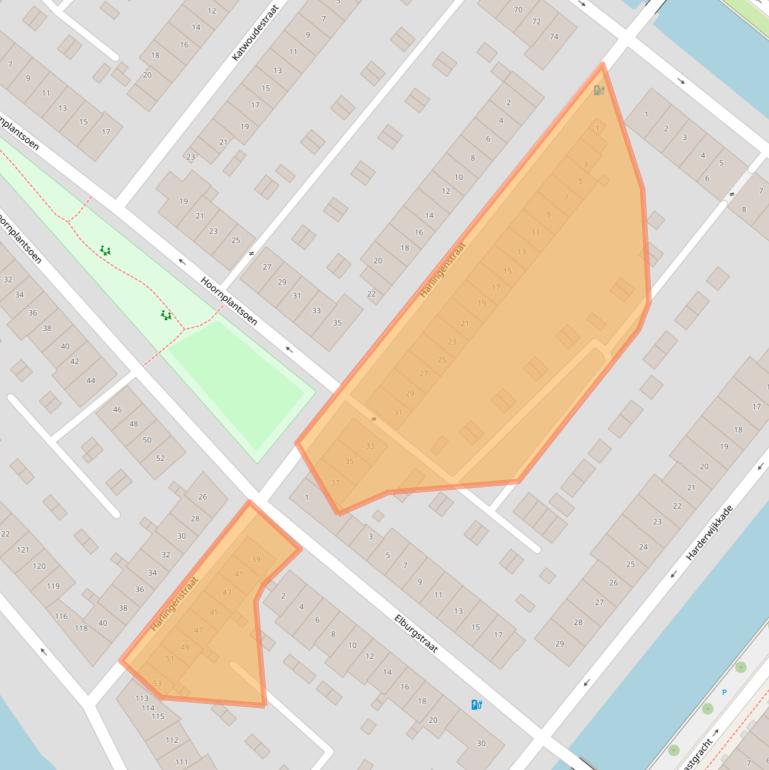 Kaart van postcodegebied 3826BA.