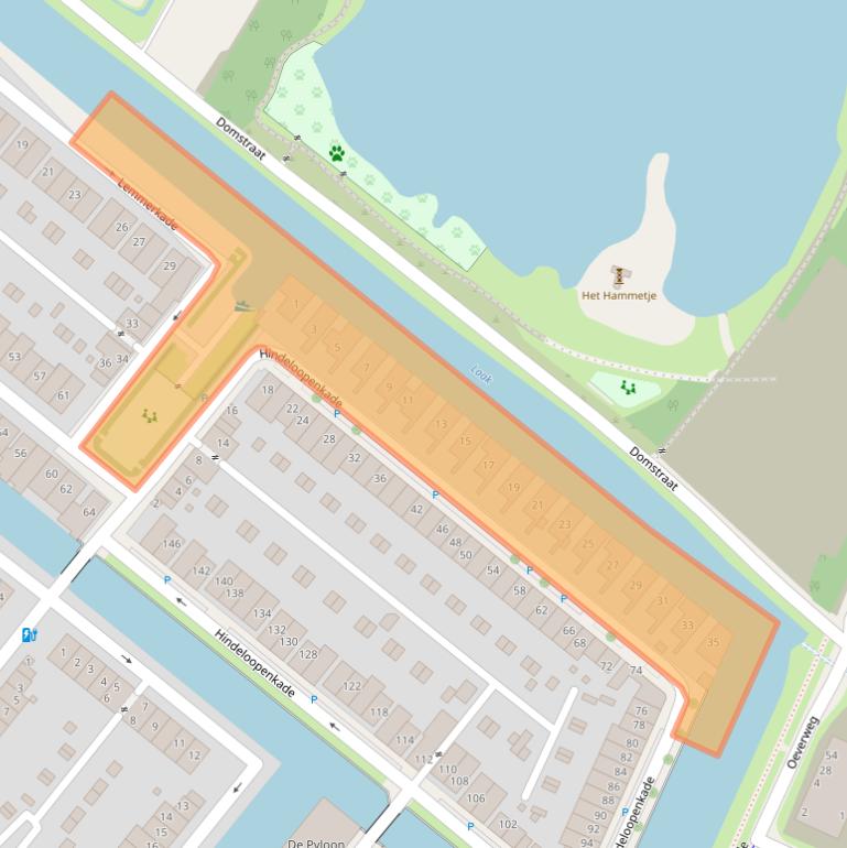 Kaart van postcodegebied 3826BK.