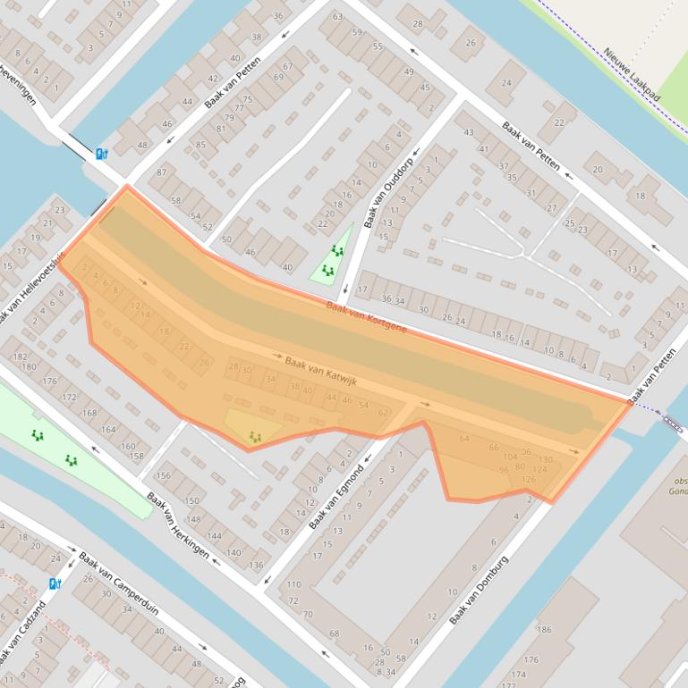 Kaart van postcodegebied 3826GR.