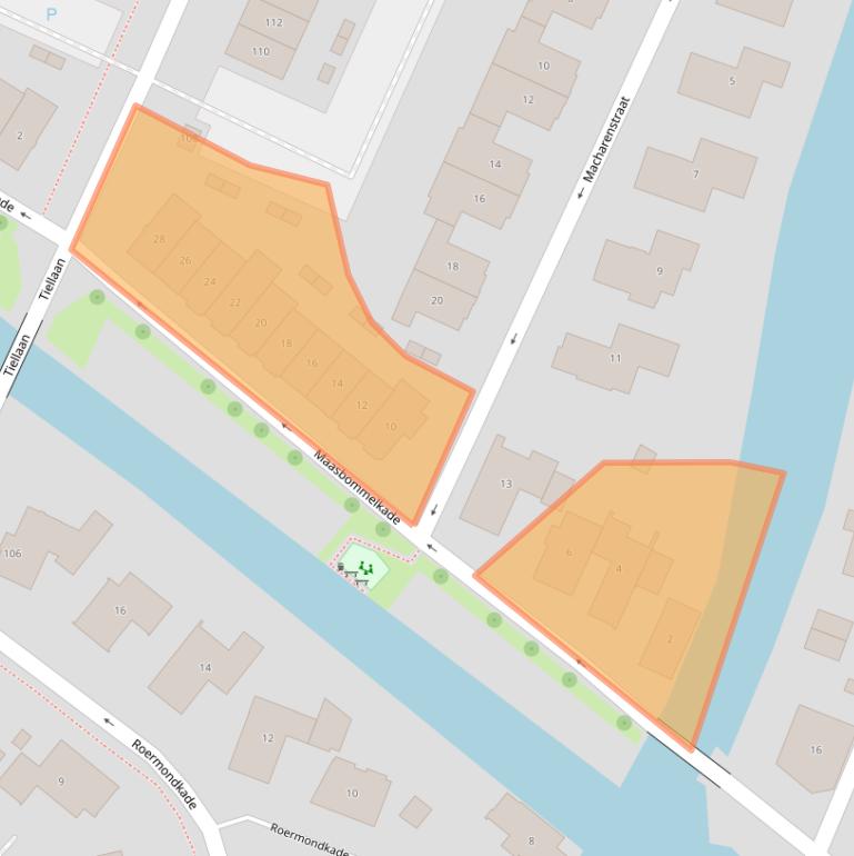 Kaart van postcodegebied 3826JN.