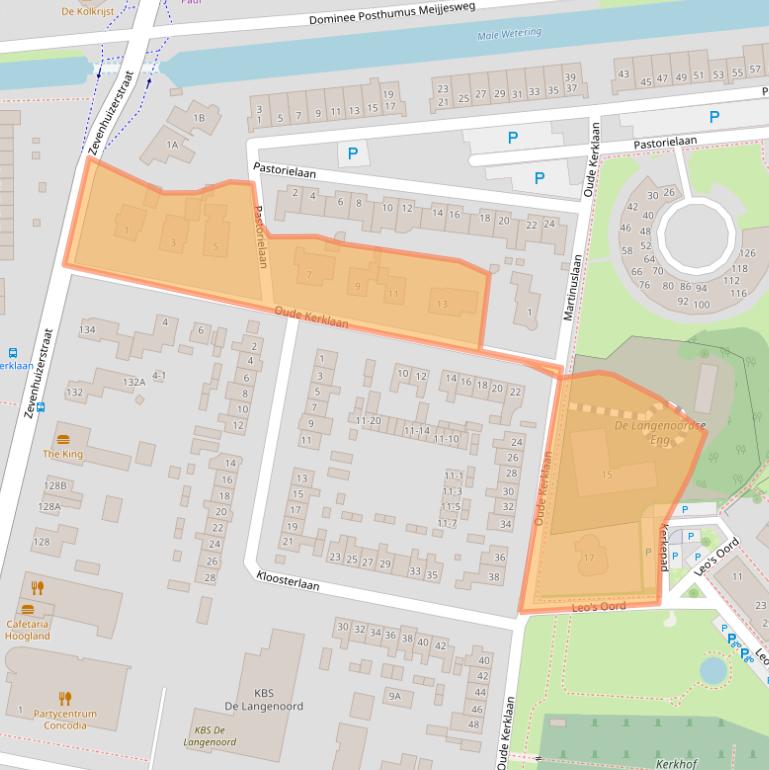 Kaart van postcodegebied 3828EC.