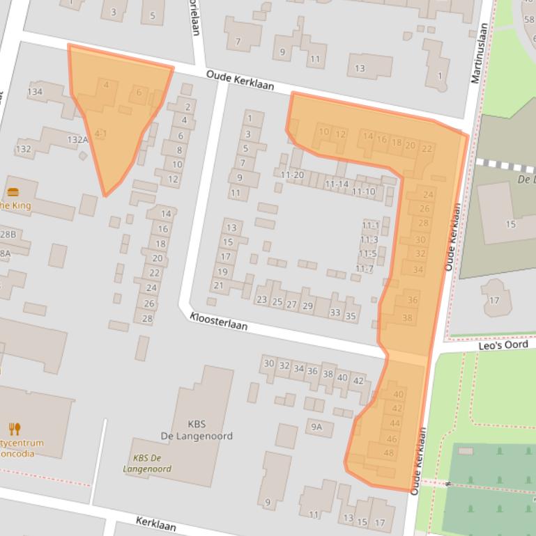 Kaart van postcodegebied 3828ED.