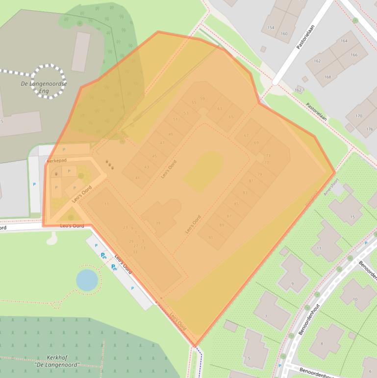 Kaart van postcodegebied 3828ET.