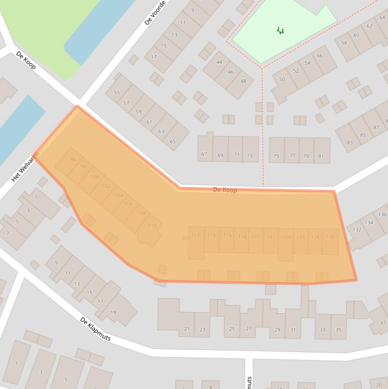 Kaart van postcodegebied 3828RK.