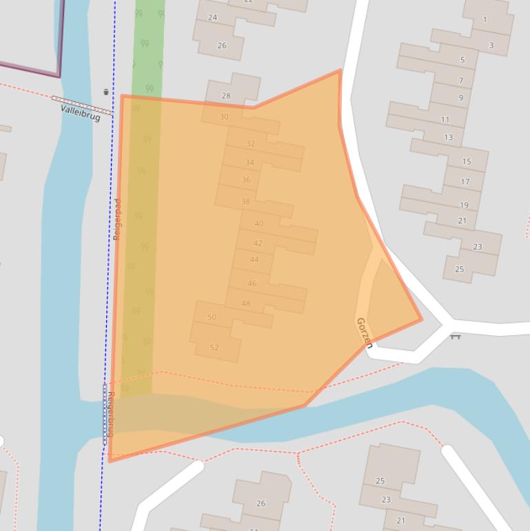 Kaart van postcodegebied 3831GE.