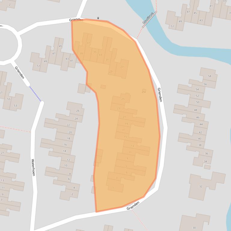 Kaart van postcodegebied 3831HN.