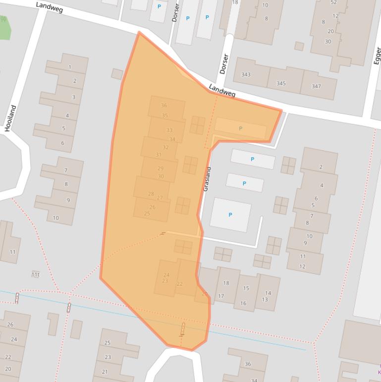 Kaart van postcodegebied 3833CD.