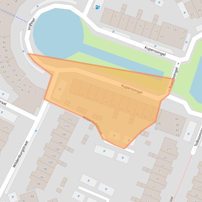 Kaart van postcodegebied 3833HM.