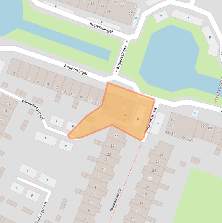 Kaart van postcodegebied 3833HN.