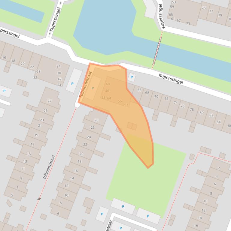 Kaart van postcodegebied 3833HP.