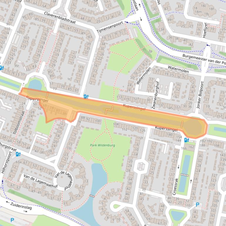 Kaart van postcodegebied 3833HR.
