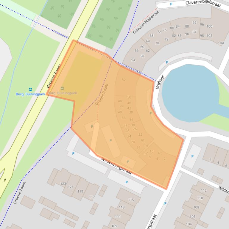 Kaart van postcodegebied 3833HX.