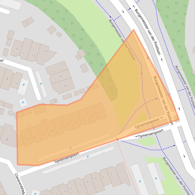 Kaart van postcodegebied 3833JS.
