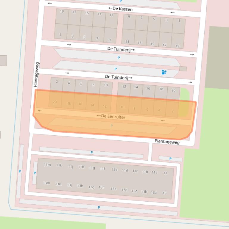 Kaart van postcodegebied 3833SB.