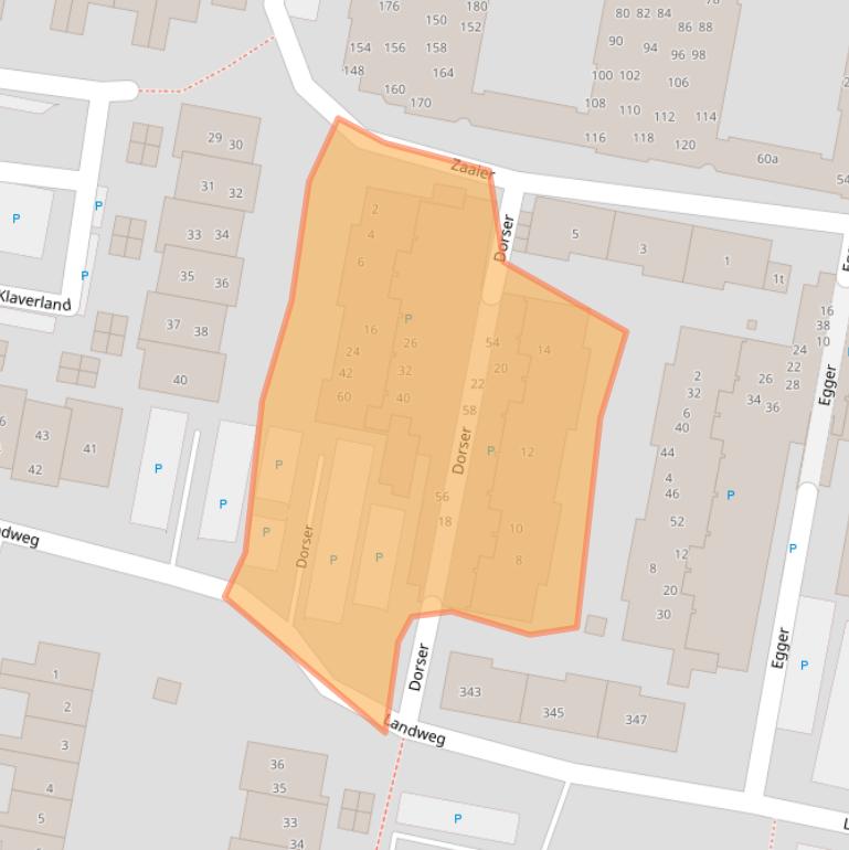 Kaart van postcodegebied 3833VX.