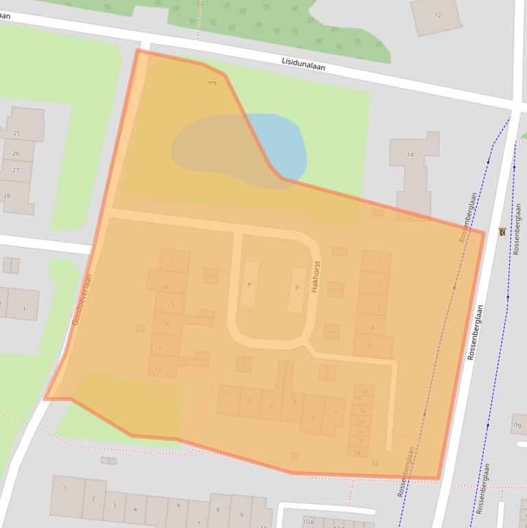 Kaart van postcodegebied 3833WB.