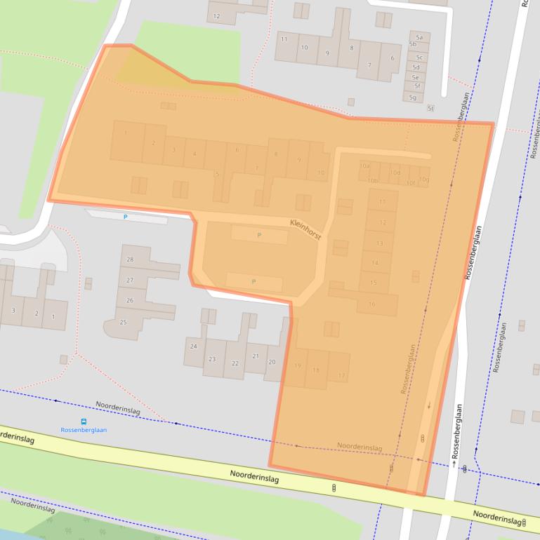 Kaart van postcodegebied 3833WG.