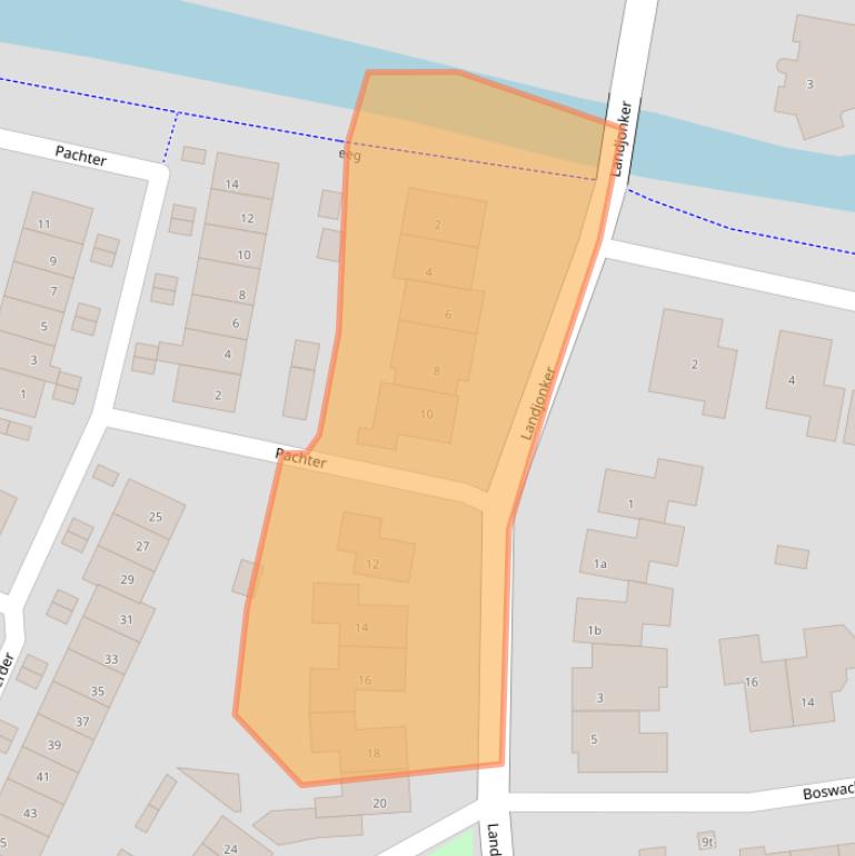 Kaart van postcodegebied 3834CN.