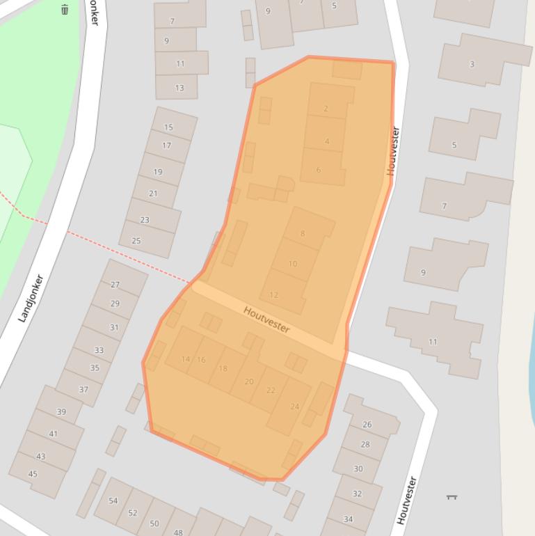 Kaart van postcodegebied 3834CW.