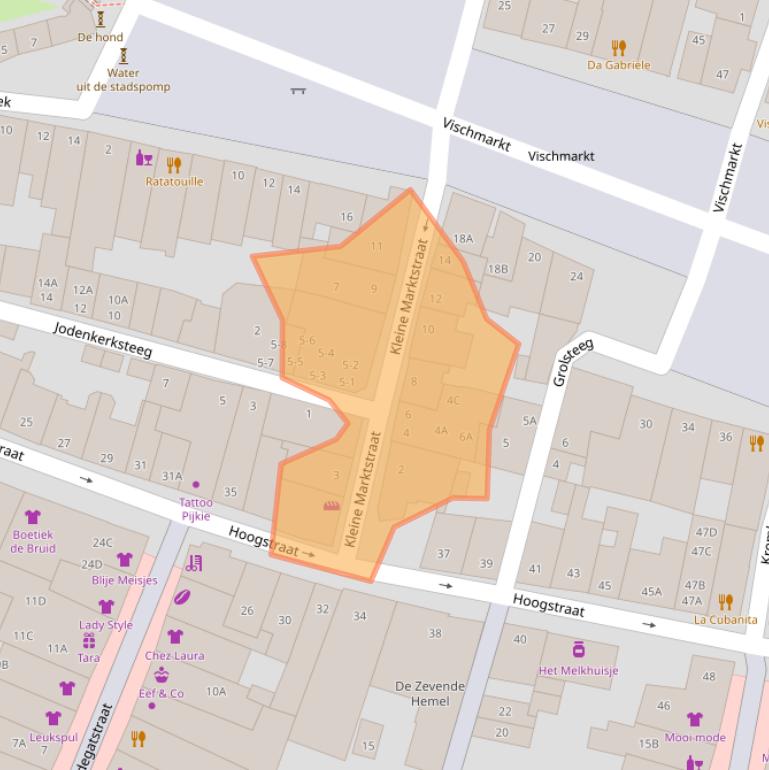 Kaart van postcodegebied 3841BD.