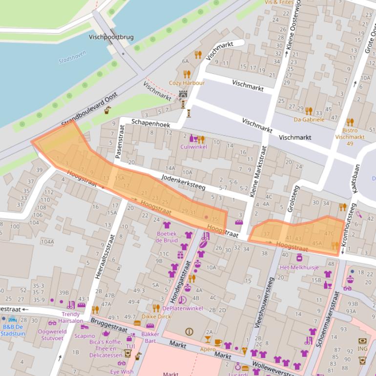 Kaart van postcodegebied 3841BR.