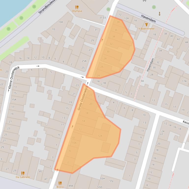 Kaart van postcodegebied 3841BT.