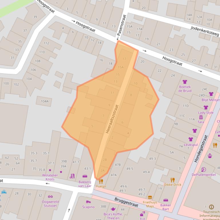 Kaart van postcodegebied 3841CH.