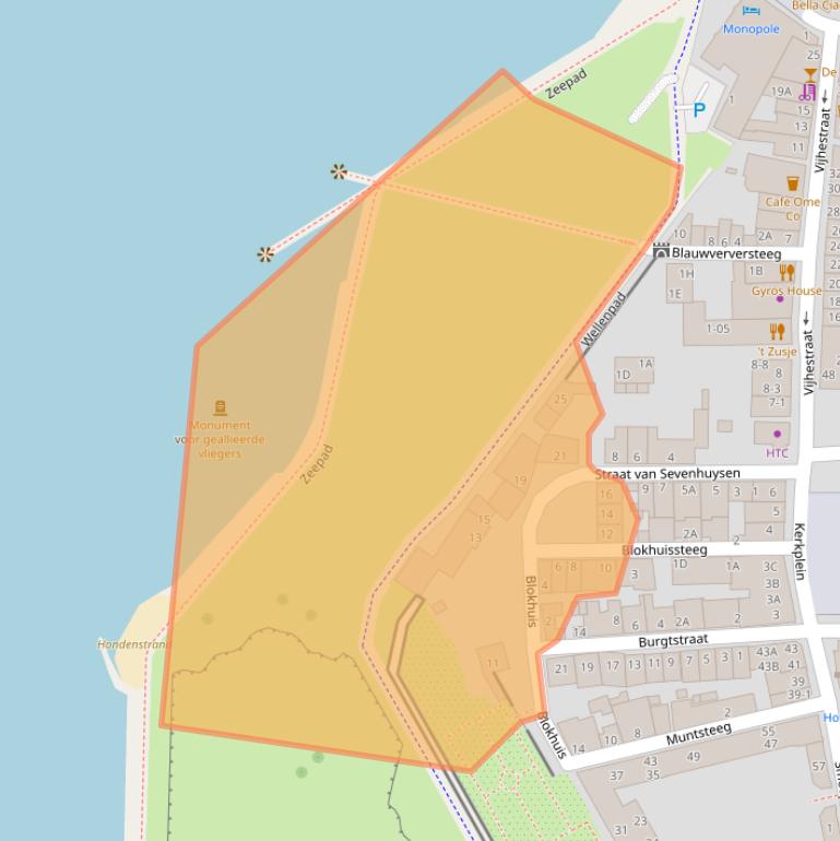 Kaart van postcodegebied 3841EA.