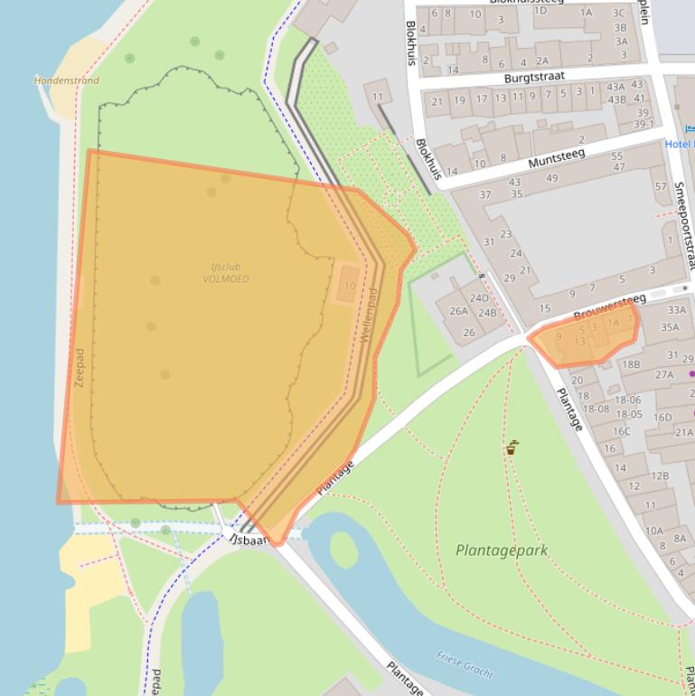 Kaart van postcodegebied 3841EK.