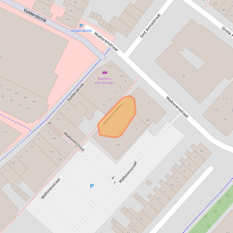 Kaart van postcodegebied 3841KL.