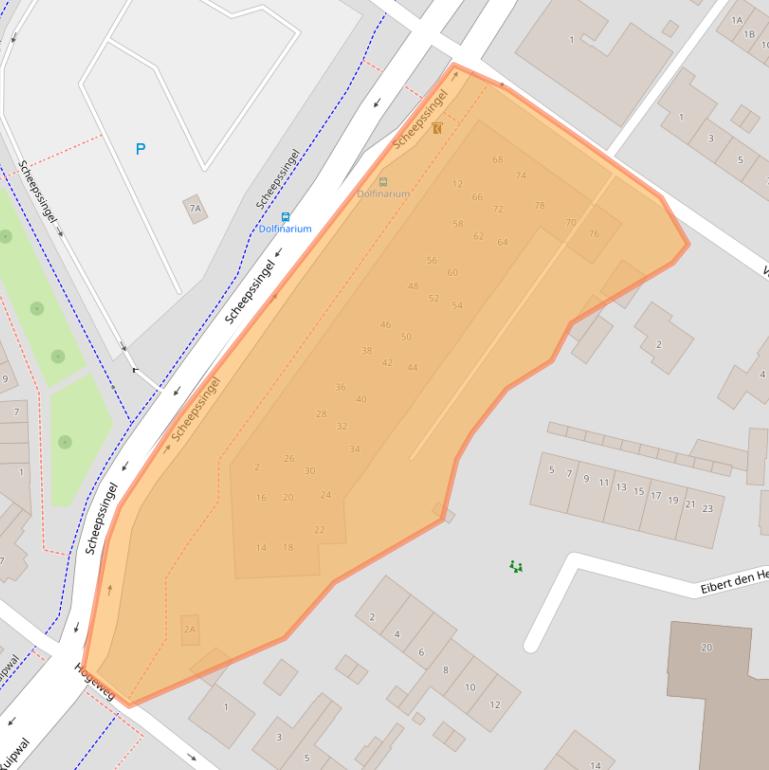 Kaart van postcodegebied 3841KS.