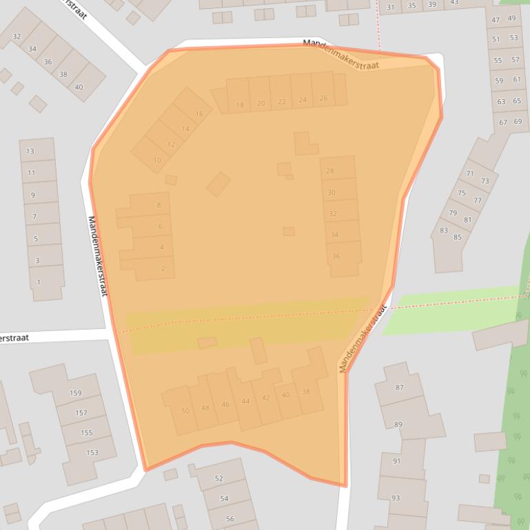 Kaart van postcodegebied 3841VG.