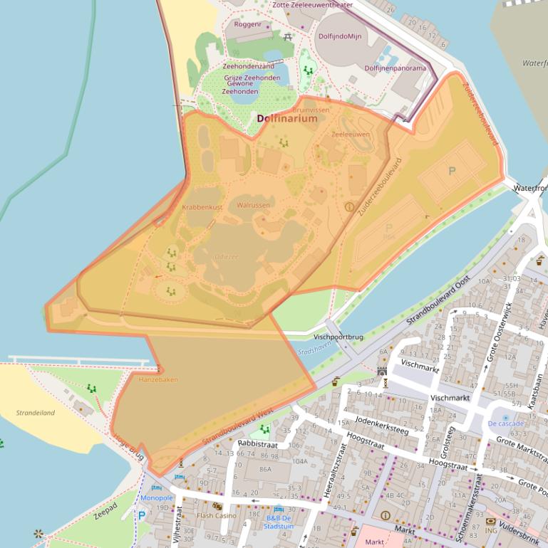 Kaart van postcodegebied 3841WB.