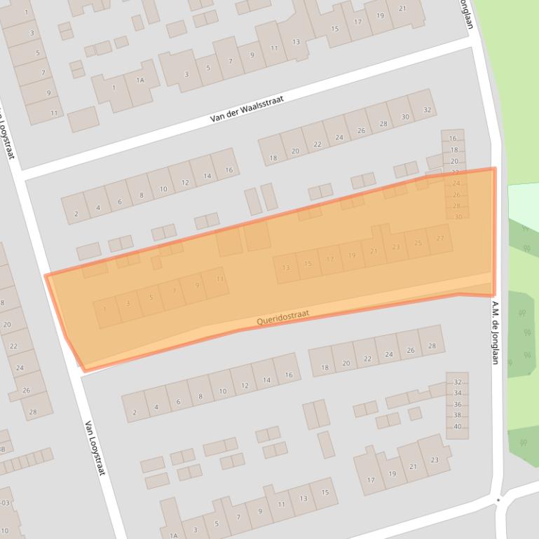 Kaart van postcodegebied 3842CD.