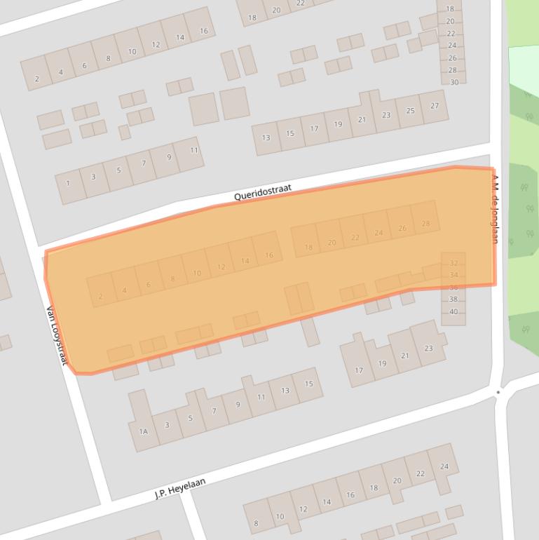 Kaart van postcodegebied 3842CE.