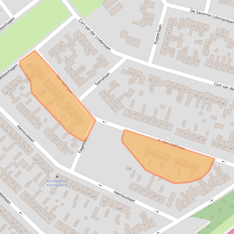 Kaart van postcodegebied 3843WR.