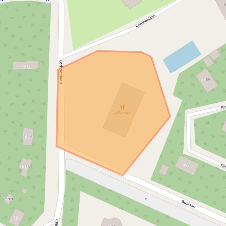 Kaart van postcodegebied 3847LM.